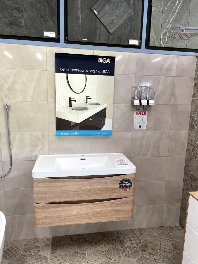 Ancona Bathroom Side Cabinet