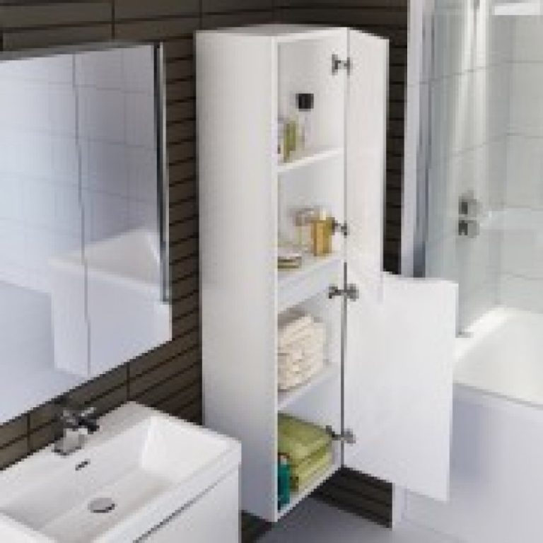 Ancona Bathroom Side Cabinet