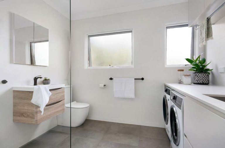 Ancona wall hung bathroom vanity 900mm White Oak
