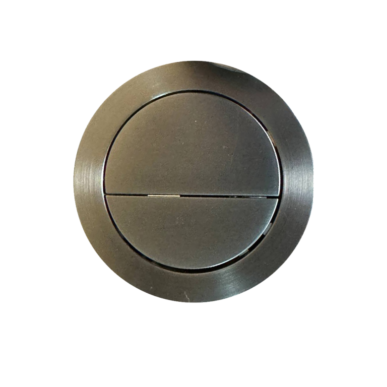 BelBagno Brushed Gunmetal Flush Button – for Toilet Suites