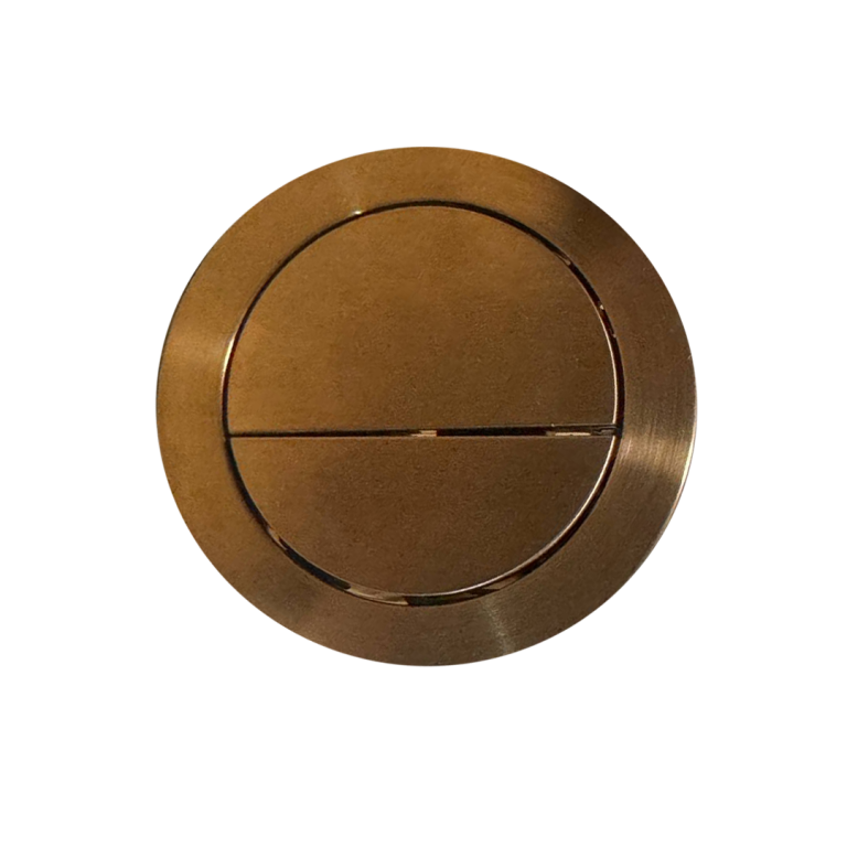 BelBagno Brushed Rose Gold Flush Button – for Toilet Suites