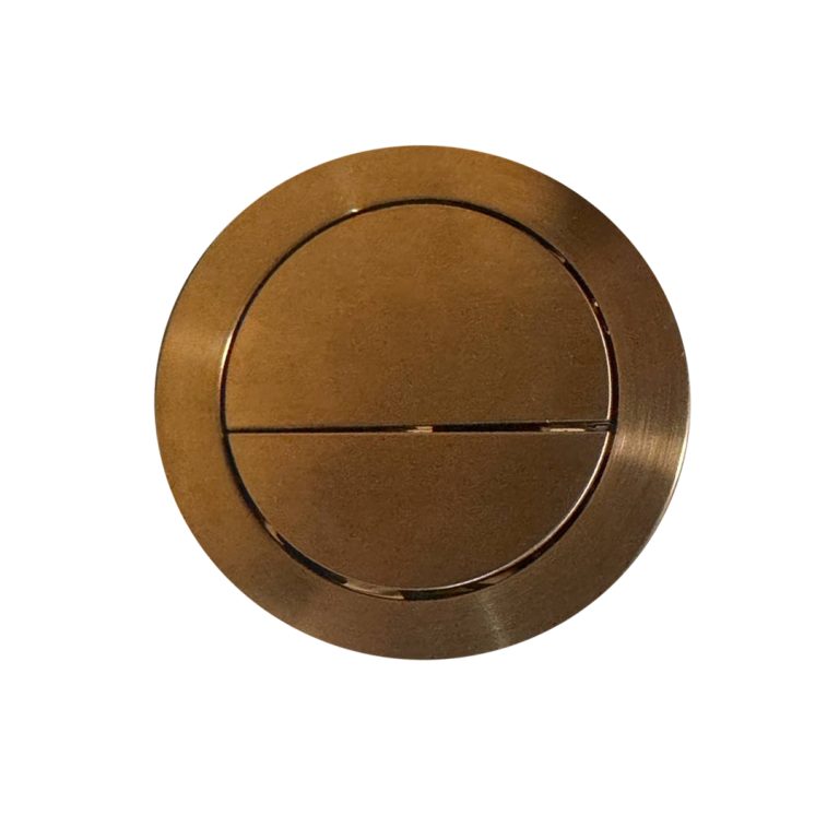 BelBagno Brushed Rose Gold Flush Button – for Toilet Suites