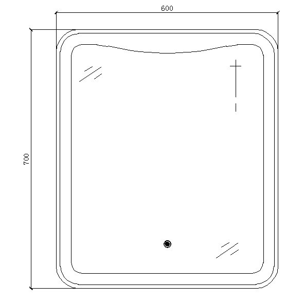 Belbagno LED Bathroom Wall Mirror