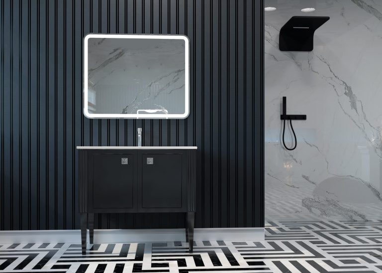Belbagno Rectangular LED Bathroom Wall Mirror