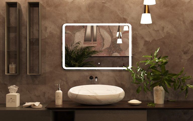 Belbagno Rectangular LED Bathroom Wall Mirror