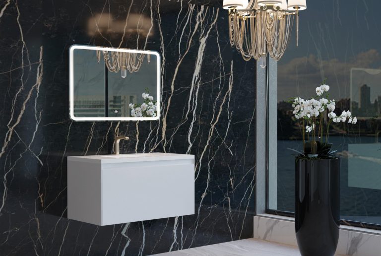Belbagno Rectangular LED Bathroom Wall Mirror