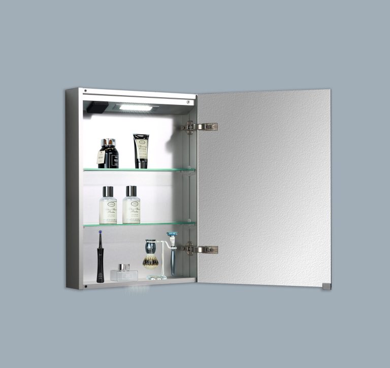 Belbagno Smart LED 1 door shaving cabinet