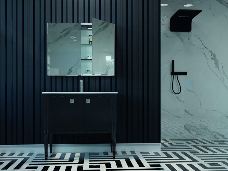 Belbagno Smart LED 2 doors shaving cabinet
