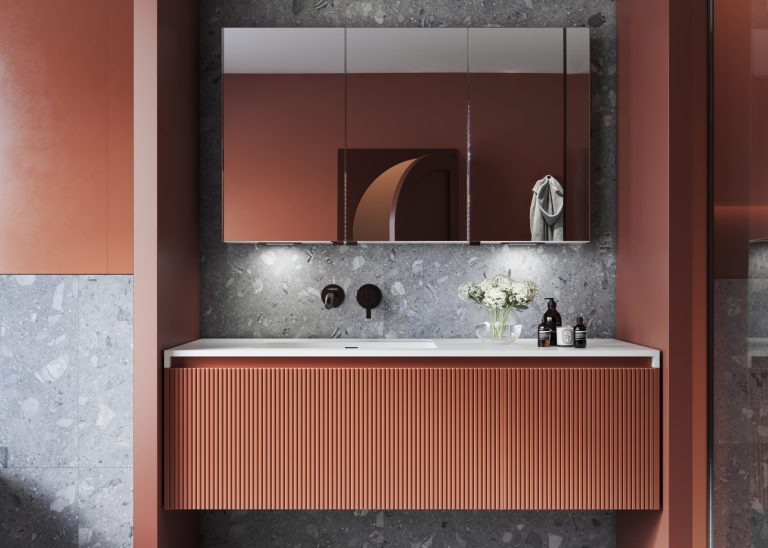 Belbagno Smart LED 3 doors shaving cabinet