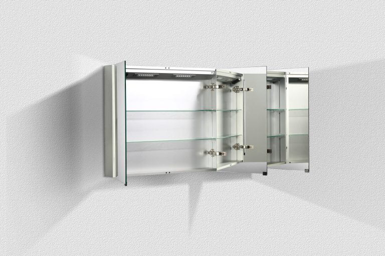 Belbagno Smart LED 3 doors shaving cabinet