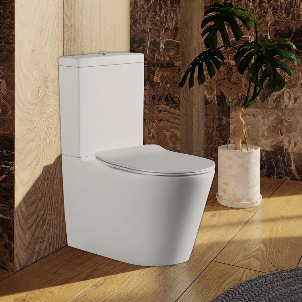 Flay-r Rimless Toilet Suite Pan