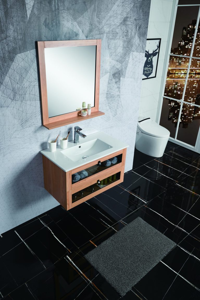Manhattan wall hung bathroom vanity