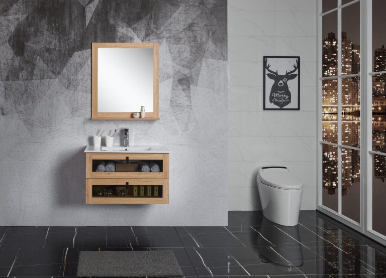 Manhattan wall hung bathroom vanity