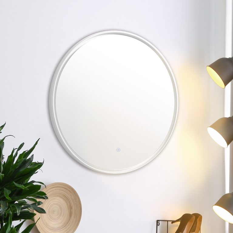 Marmo Round Led Bathroom Wall Mirror