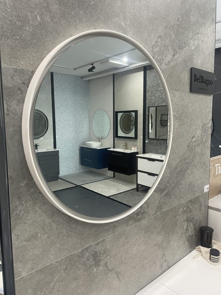 Marmo Round LED Bathroom Wall Mirror