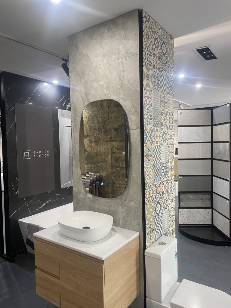 Q-Line Oval LED Bathroom Wall Mirror