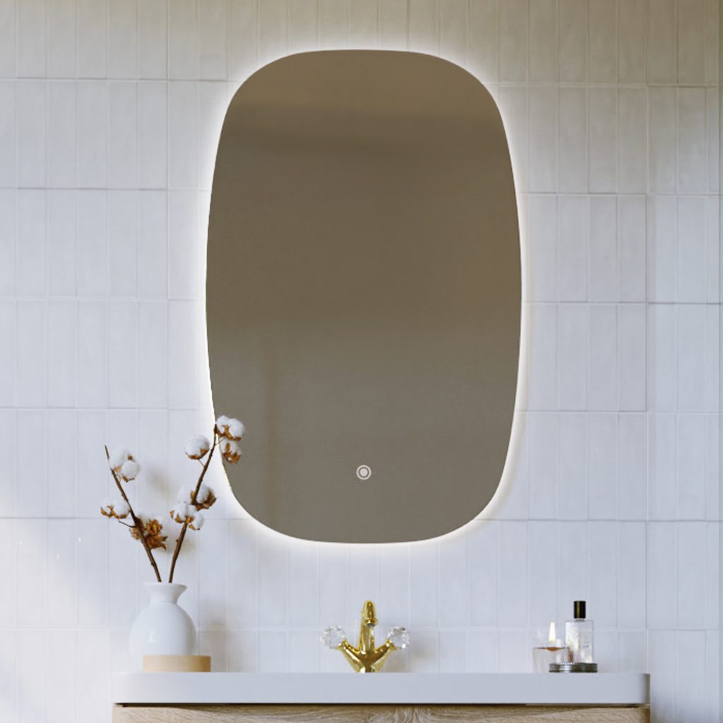 Q-line Oval Led Bathroom Wall Mirror