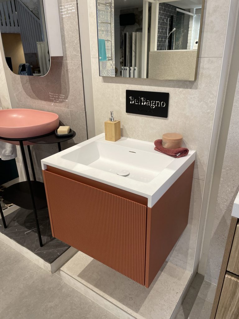 Rimini side cabinet 1200mm Potter’s Clay