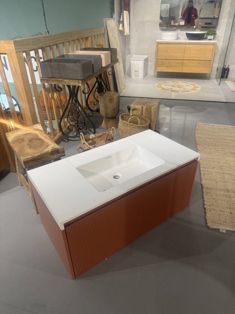 Rimini side cabinet 1200mm Potter’s Clay