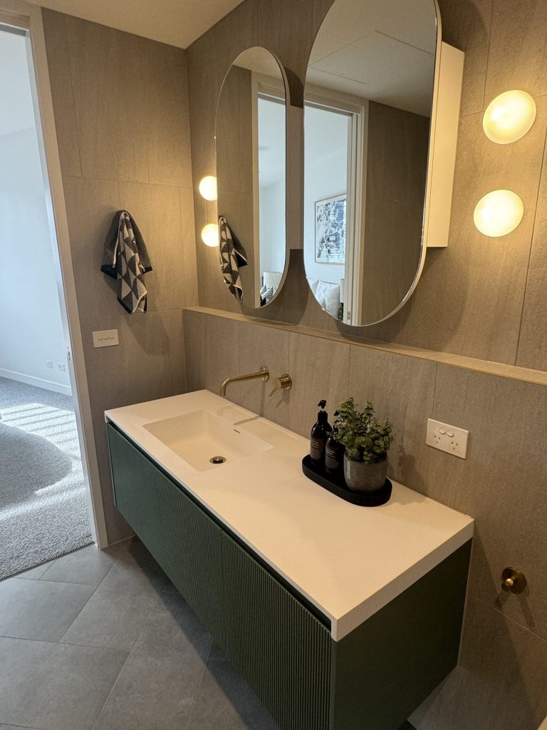 Rimini side cabinet 1200mm Rain Forest