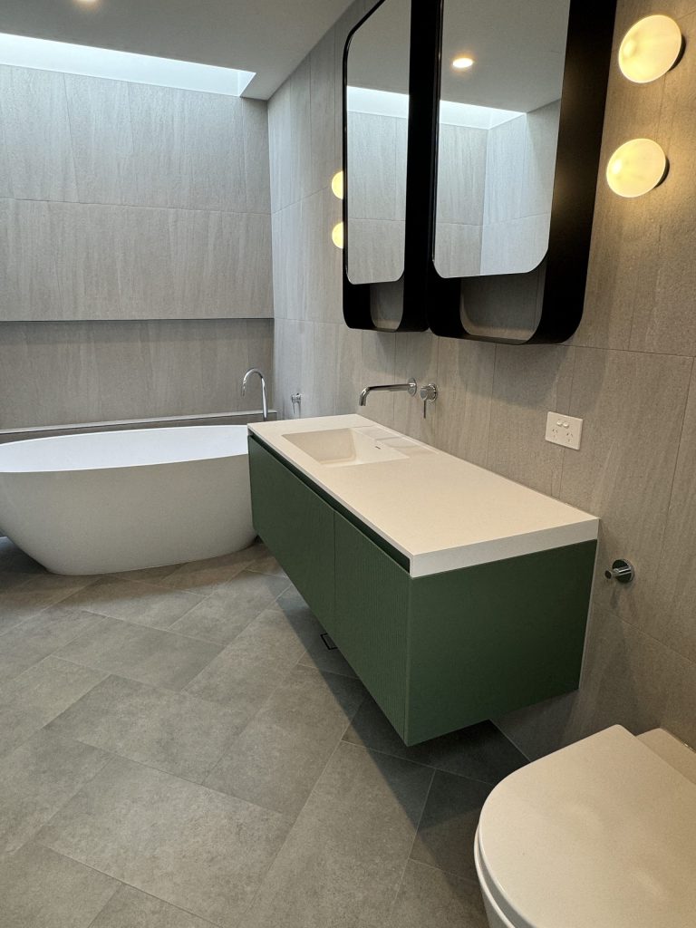 Rimini side cabinet 1200mm Rain Forest