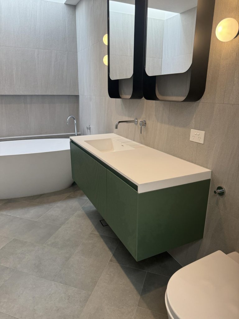 Rimini side cabinet 1200mm Rain Forest