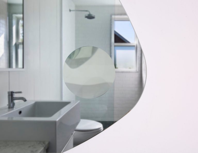 Triangolo LED Bathroom Wall Mirror