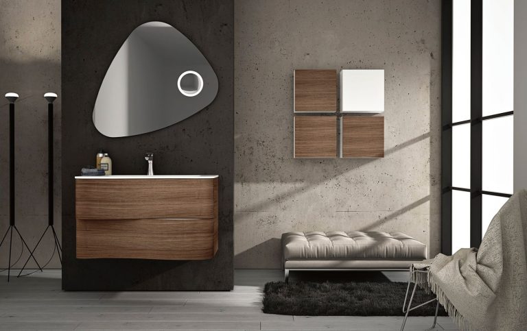 Triangolo LED Bathroom Wall Mirror