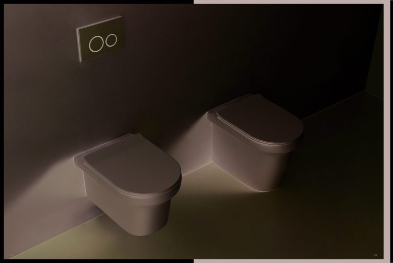 Vella Rimless wall hung pan