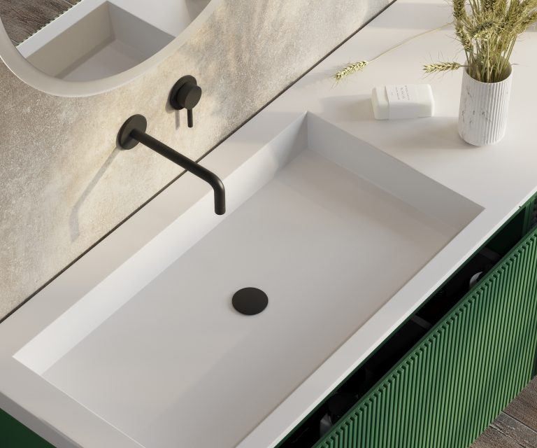 Waste finish for acrylic bathtubs/ all basins