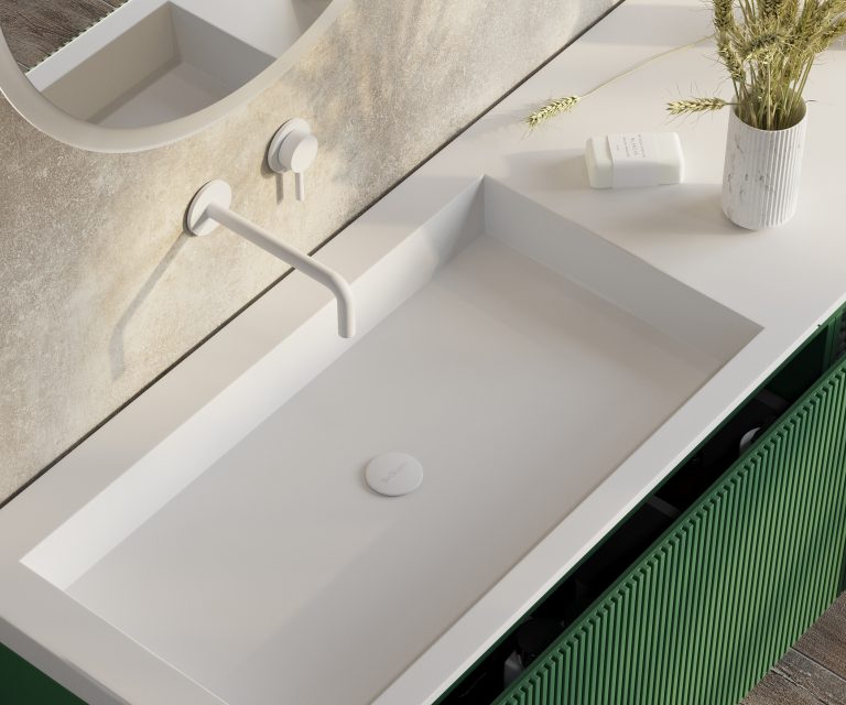 Waste finish for acrylic bathtubs/ all basins