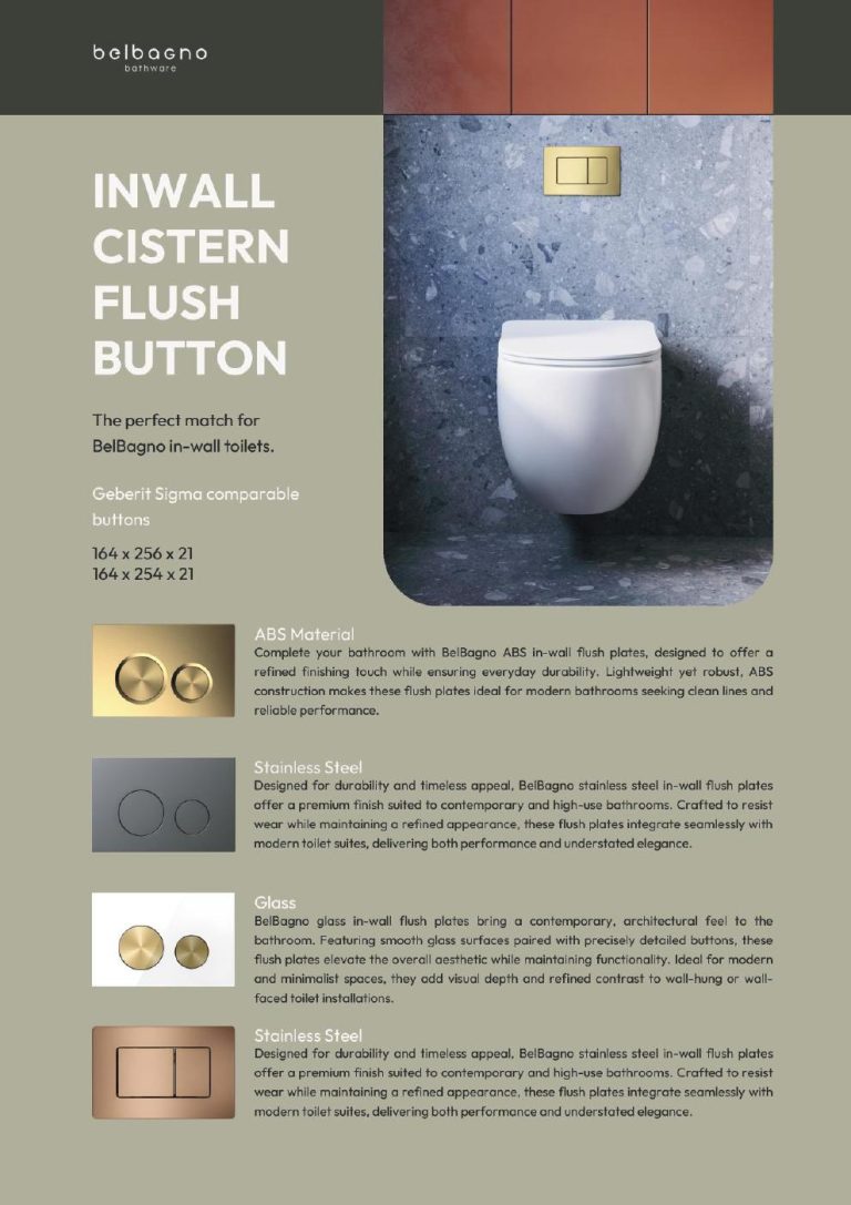 In-Wall Flush Button